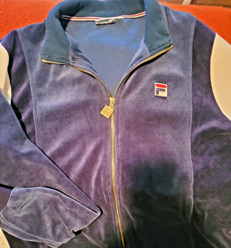 Vintage fila velour track - fila,