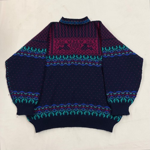 Vintage nordic fair isle wool - isle,
