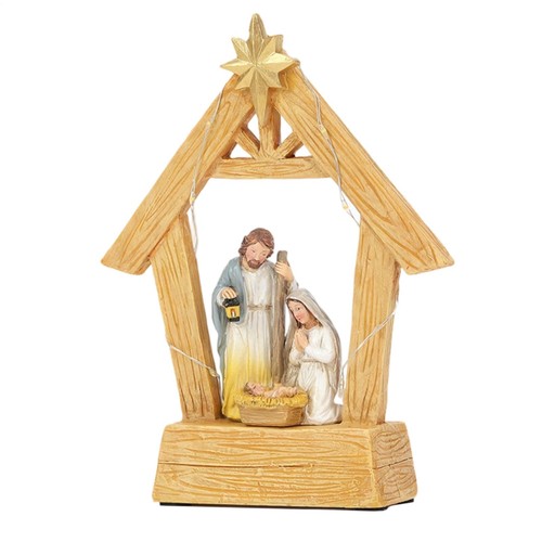 Nativity scene with - with, light