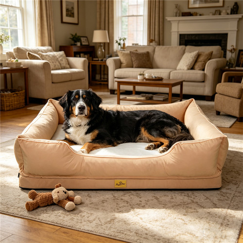 Soft dog bed sleeping couch - dog,