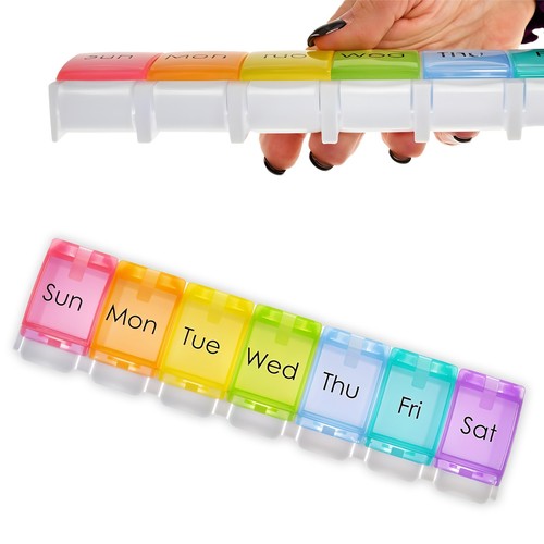 Large pill box day - box,