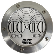 Autocare Brushed Aluminium Car Parking Permit Road Tax Disc Holder Self Adhesive