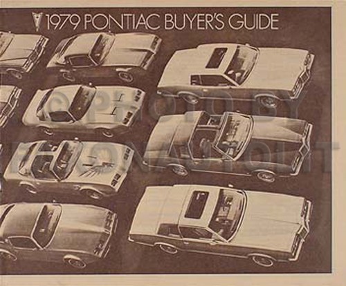 1979 pontiac options brochure - 1979,