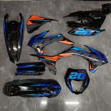 Plastics + Graphics KTM 2016 EXC EXC-F XC-W XCF-W +  race number