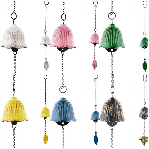 Cast iron wind chime - wind, metal