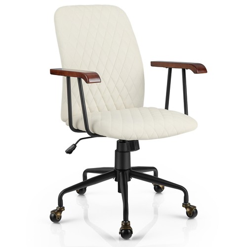 Swivel velvet office chair - velvet,
