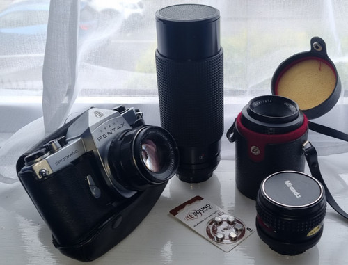 Pentax spotmatic 35mm film - spotmatic,