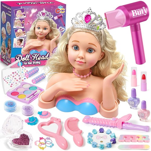 Styling head doll - head, kids