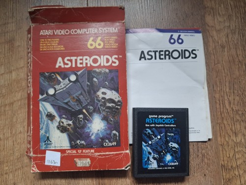 Asteroids rare boxed atari - boxed,