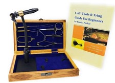 Fly Tying Tool Kit With Wooden