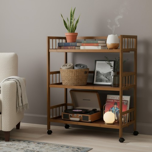 Tier rolling serving - tier, cart