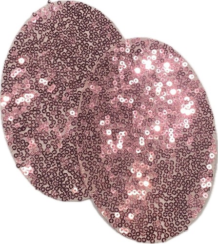 Sequin elbow patches light - sequin,