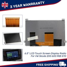 6.5" LCD Screen Touch Screen For Volkswagen Caddy 5C0035680 MIB STD2 200 682 PQ