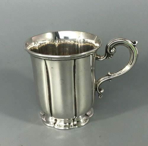 Victorian silver christening - victorian,