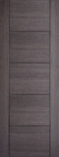 Internal Vancouver Ash Grey Finished Solid Fire Rated FD30 Doors BAD FACE DEFECT