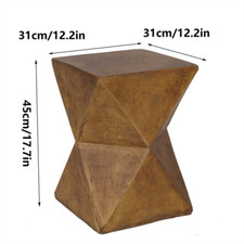 Antique Twist Table Cube Side