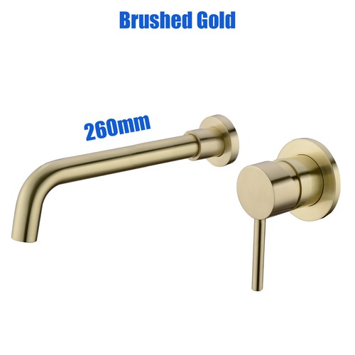 Brass wall mounted swivel - brass,