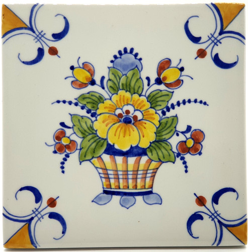 Dutch royal delft - dutch, tile