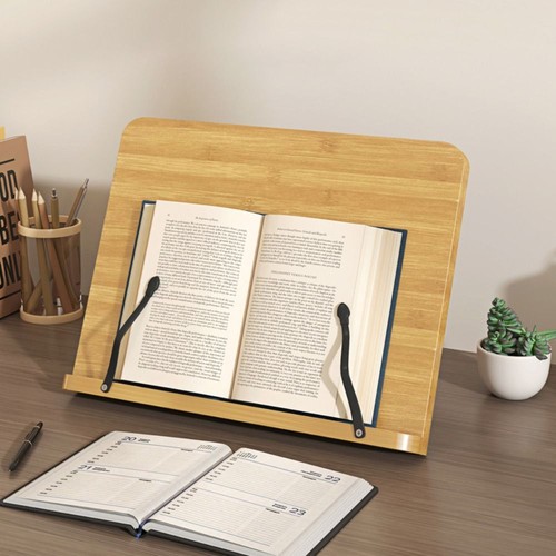 Wooden book stand - wooden,