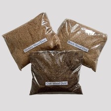 Beech Oak Hickory Wood Dust Set 3x1L Cold Smoking BBQ Smoker Food Flavour Pack