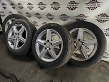 2010 SEAT LEON MK2 5P0601025K SET OF GENUINE 16 INCH ALLOY WHEELS ET50 6.5J