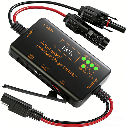 20a mppt 12v solar charge - 20a,