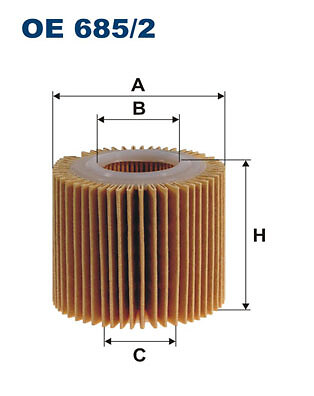 Filtron 685 oil filter - filtron,