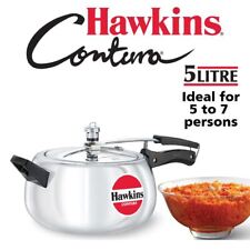Hawkins Contura Pressure Cooker 5 Litre Aluminium Cookware Multi Pot Kitchen