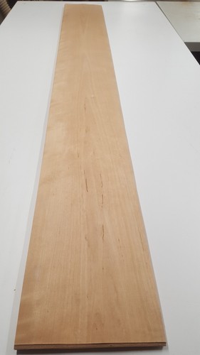 Flame birch wood veneer - wood, 1