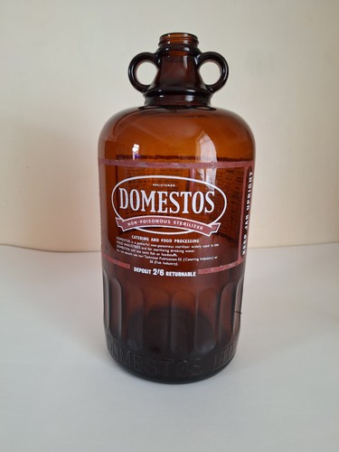 Vintage domestos glass - domestos,