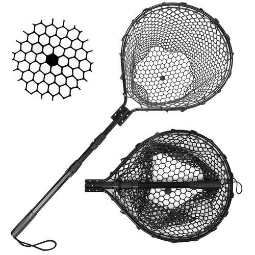 Rubber fishing net - rubber,