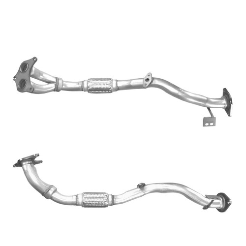 Exhaust pipe front - front, +