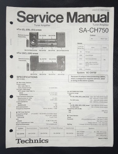 Technics tuner amplifier amp - tuner,