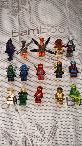Lego ninjago x15 - lego, mini-figure