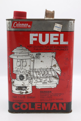 Vintage coleman gallon - 1, fuel
