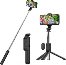 Selfie Stick Extendable Selfie Stick Tripod Portable Phone Holder Detachable NEW