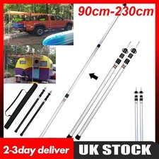 2x 2.3m Tent Poles Universal