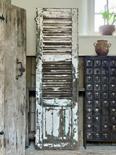 Vintage French Painted Wooden