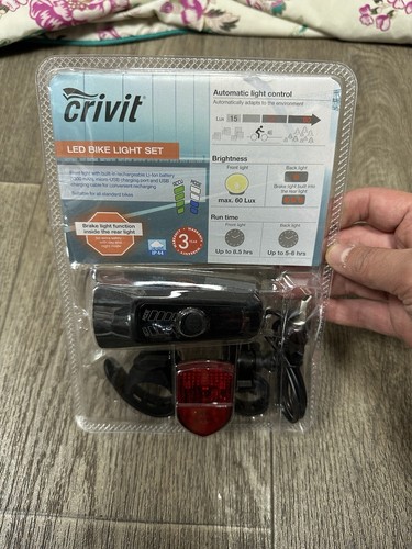 Crivit led bike light - crivit,