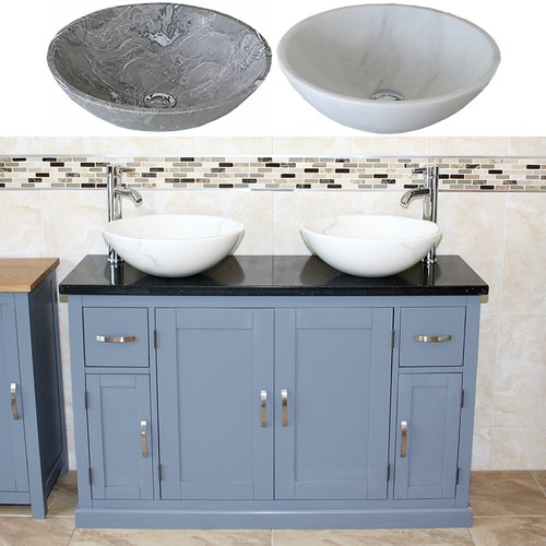 Bathroom double vanity unit - double,