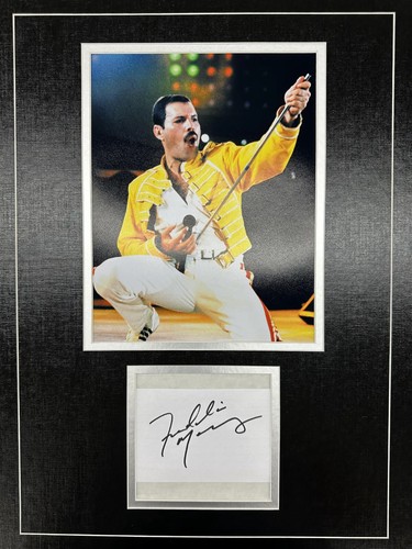 Freddie mercury signed display - freddie,