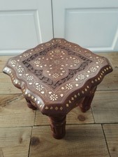 Handcrafted Sheesham Wood Coffee Table | Soild Hardwood Living Room Furniture