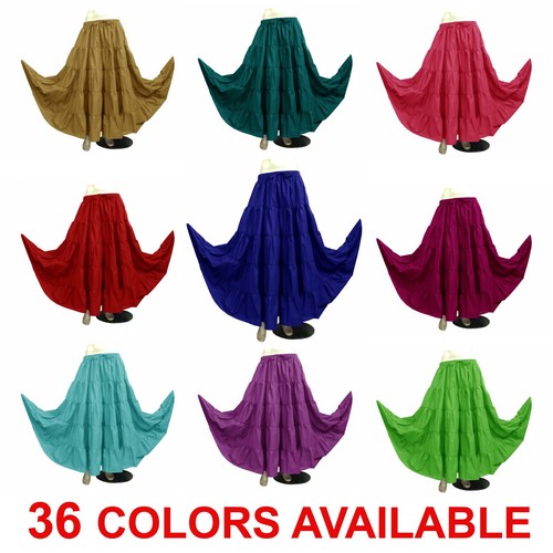 Cotton tiered yard skirt - cotton,