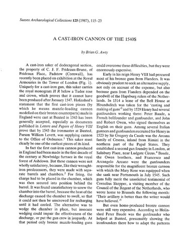 Cast iron cannon - iron, of