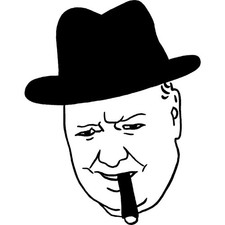 'Winston Churchill Head'
