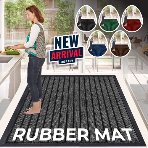 Heavy duty rubber barrier - duty, mat