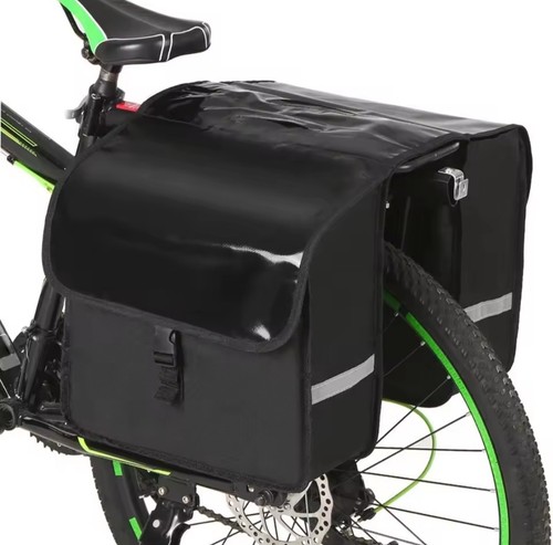 Double bike panniers 28l - double,