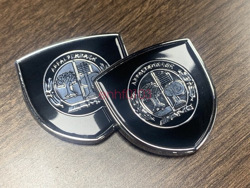 2pcs black affalterbach club - 2pcs,