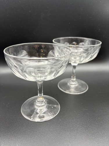 Vintage champagne coupe - 2x,