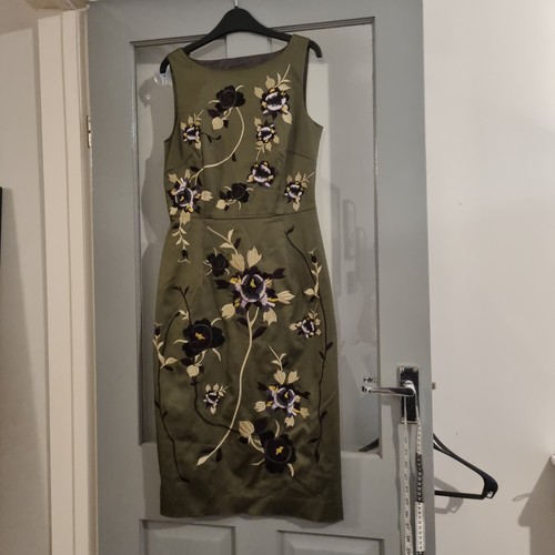 Coast green floral - green,